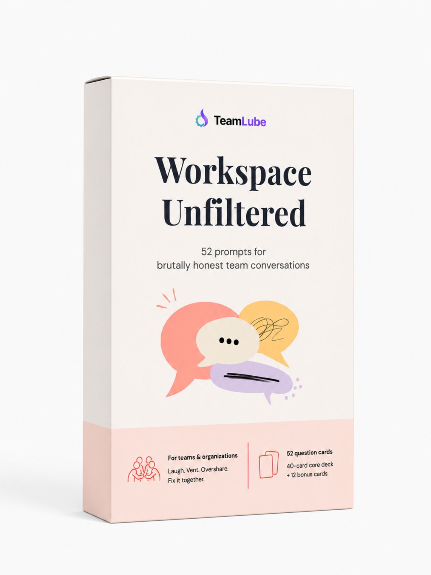 Workspace Unfiltered – Brutally honest conversation cards